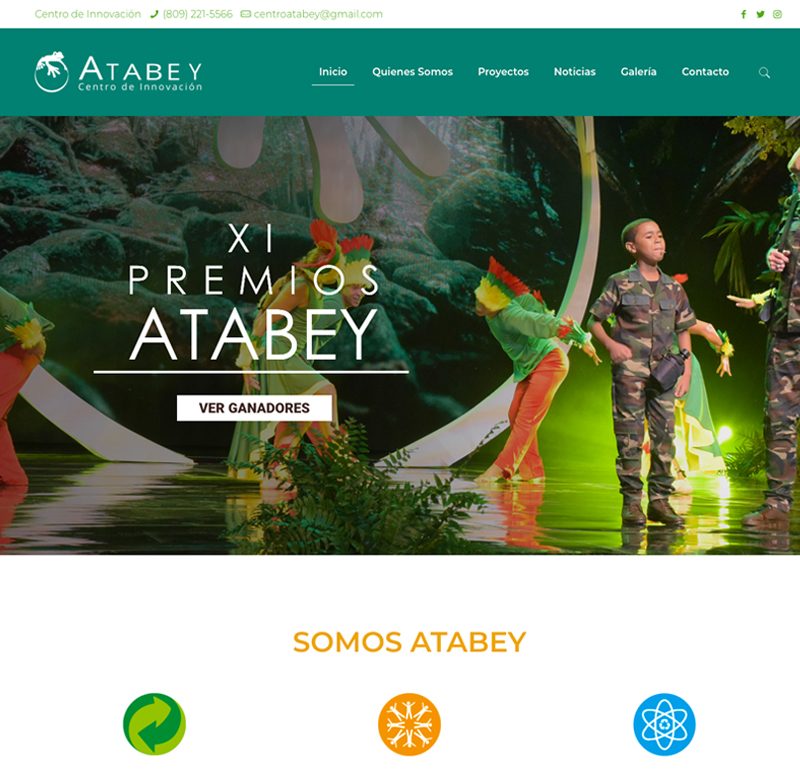 Centro Atabey Diseño de Pagina web en Republica Dominicana