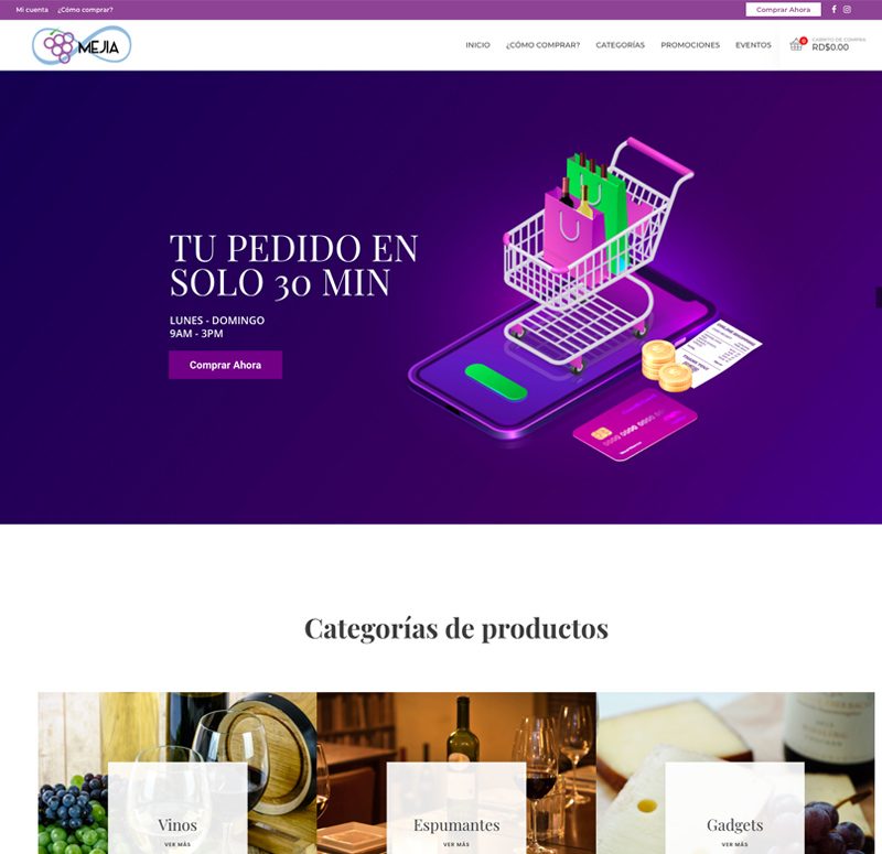 E-commerce-Vinos-y-Espumantes-Desarrollo-Web-En-Santo-Domingo