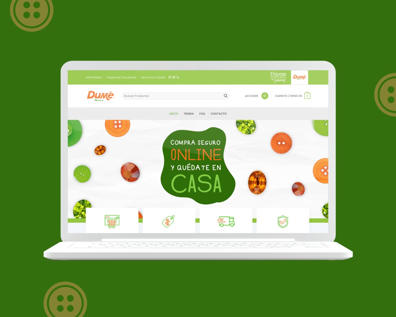 Dume Merceria ecommerce